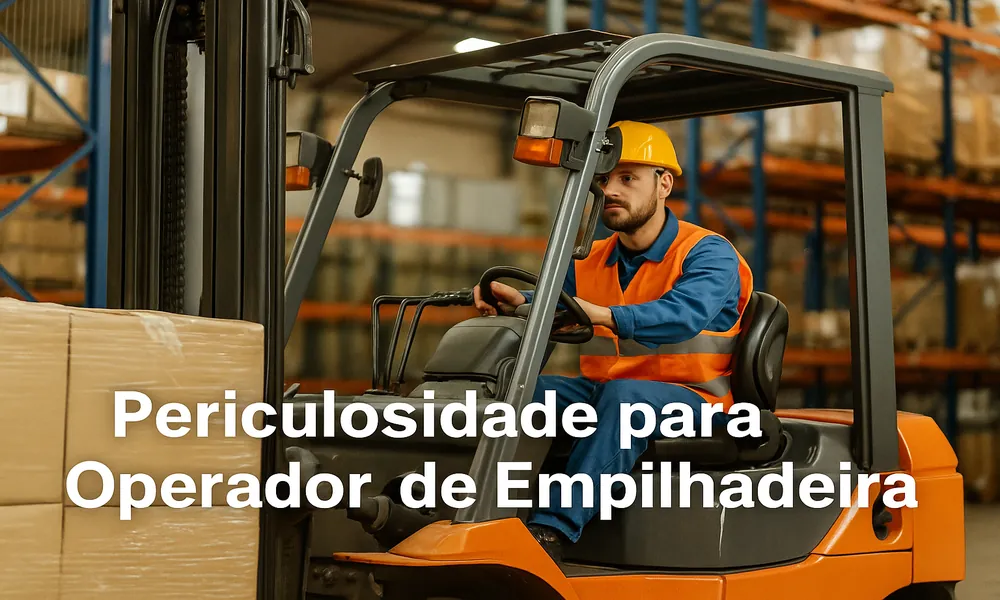 Imagem ilustrativa sobre Periculosidade para Operador de Empilhadeira